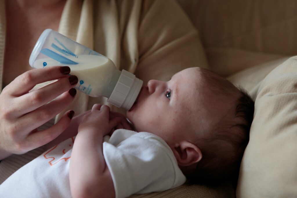 lait bio bébé